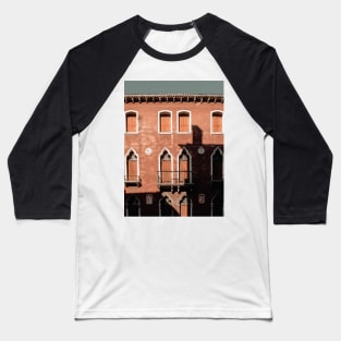 Venice Building Italy Architecture Photography Shadows Baseball T-Shirt